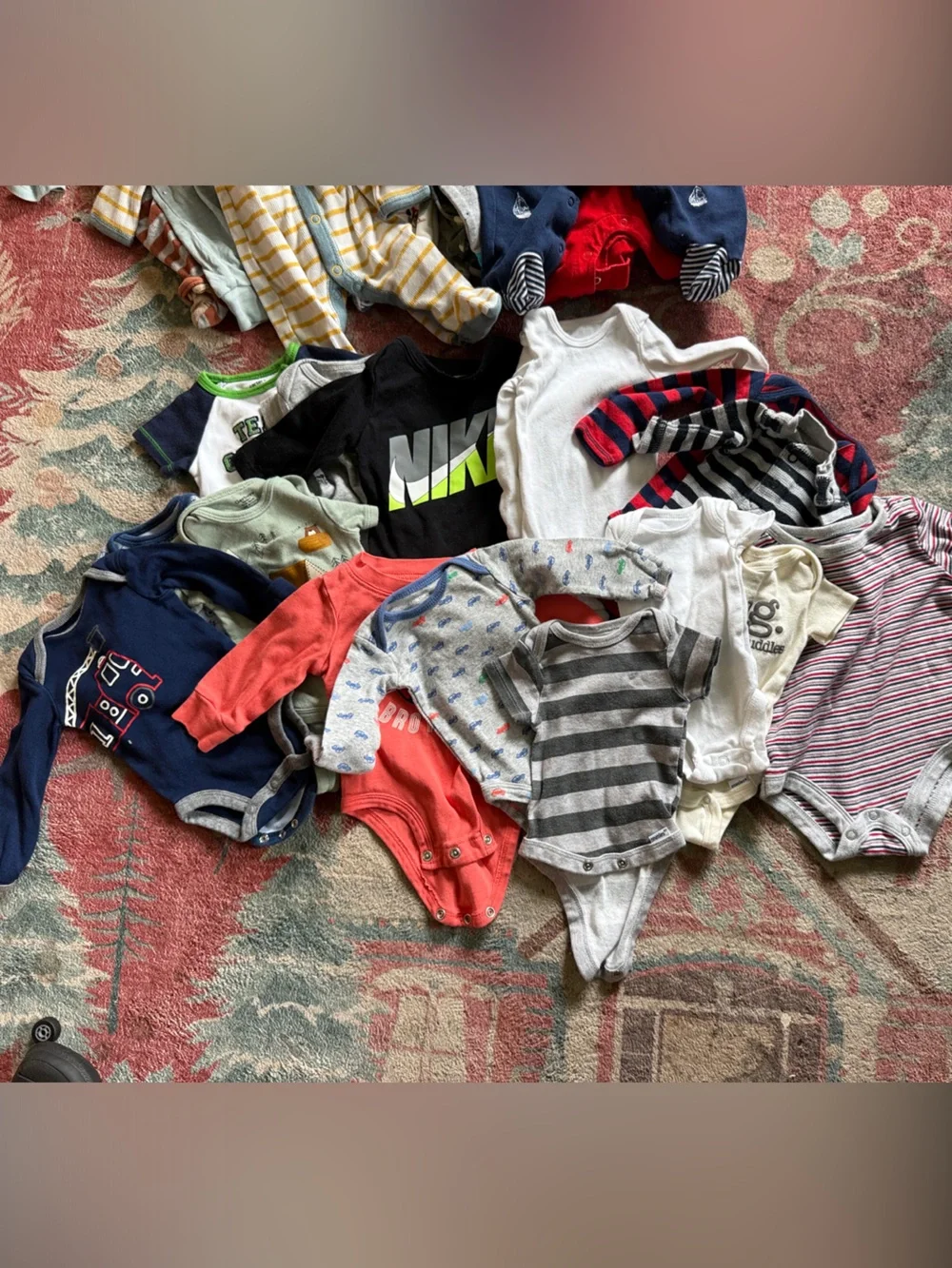 Newborn Baby Bundle 40+ pieces, Carters, Cloud Island etc
